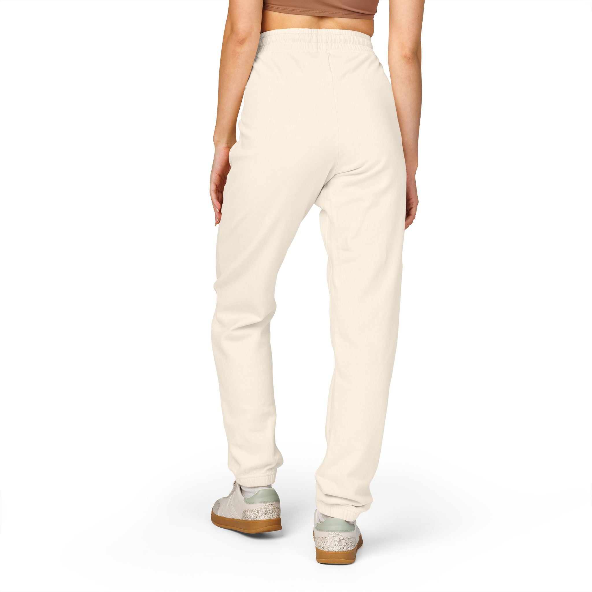 Comfy Garment-Dyed Fleece Sweatpants, Cozy Loungewear, Unisex Casual Pants, Perfect for Relaxing, Gift for Him/Her