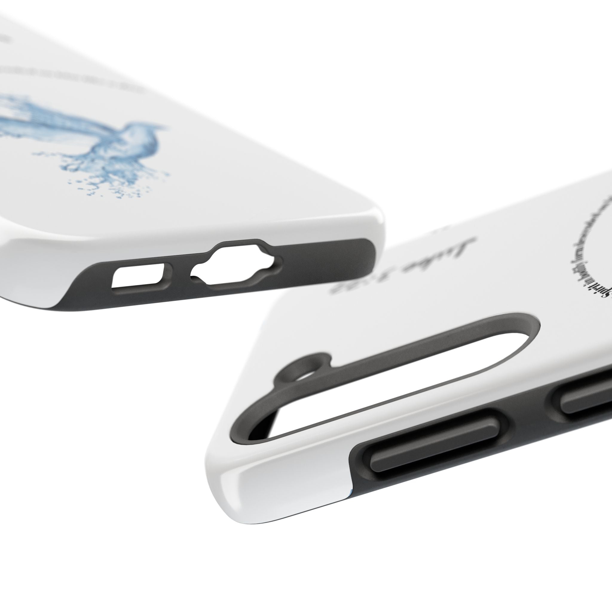 Inspirational Phone Case with Dove Design, Tough Phone Case for Christians, Luke 3:22 Verse Case, Religious Gift, Unique Bible Quote Cover