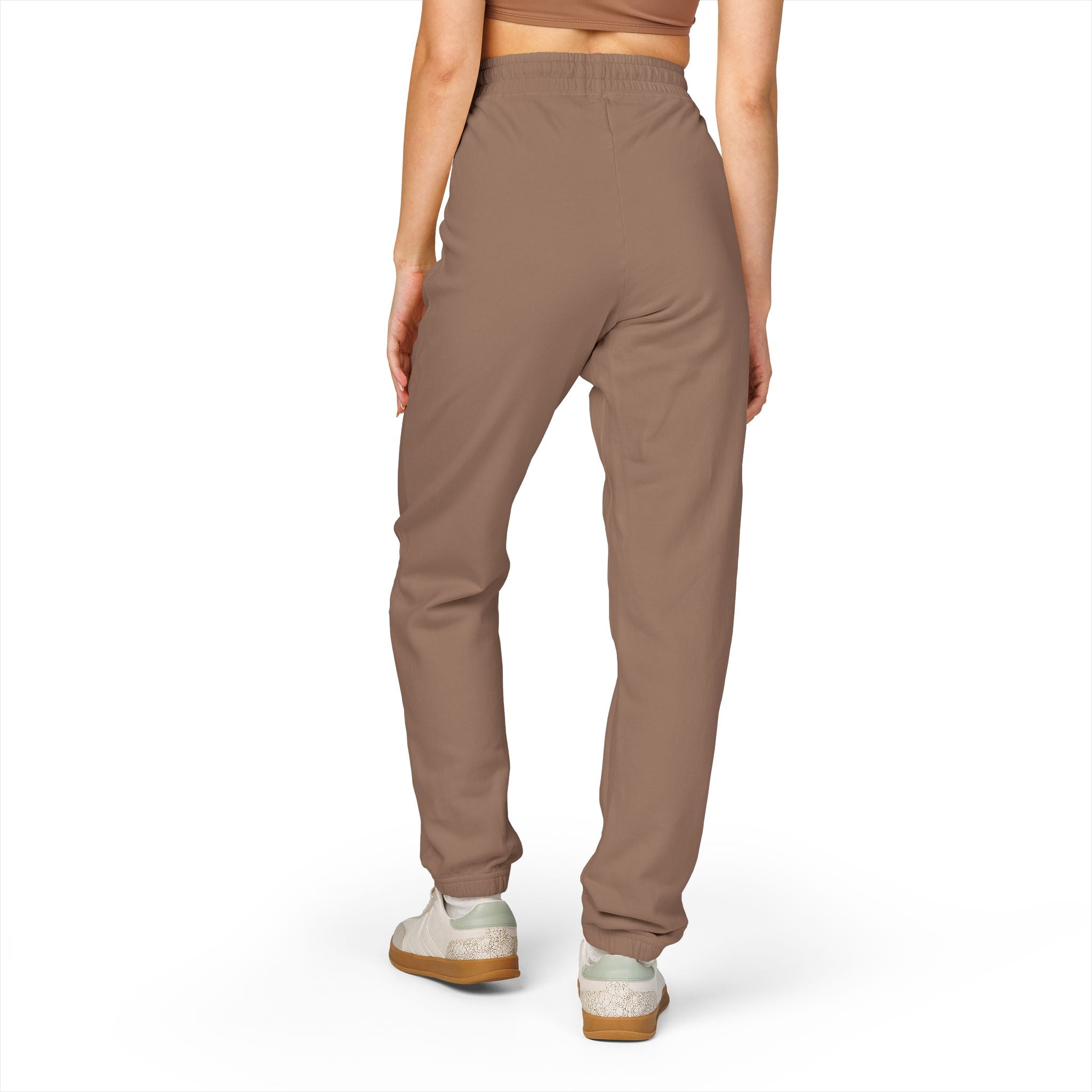 Comfy Garment-Dyed Fleece Sweatpants, Cozy Loungewear, Unisex Casual Pants, Perfect for Relaxing, Gift for Him/Her