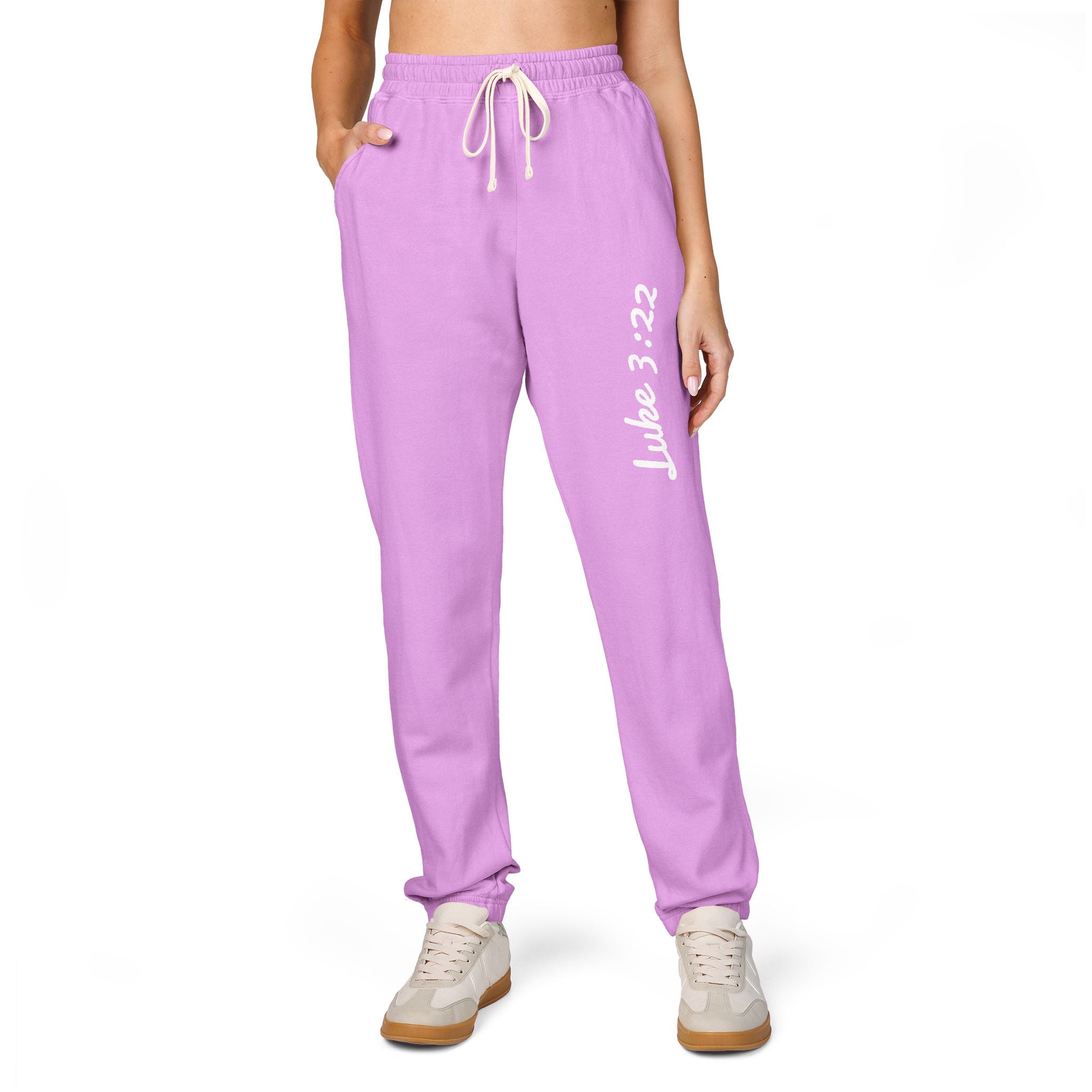 Comfy Garment-Dyed Fleece Sweatpants, Cozy Loungewear, Unisex Casual Pants, Perfect for Relaxing, Gift for Him/Her