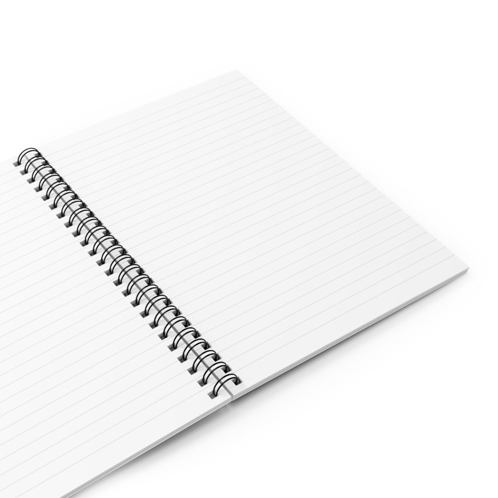 Inspirational Spiral Notebook - Luke 3:22 Design, Journal, Notepad, Faith-Based Gift, Christian Devotional, Unique Stationery