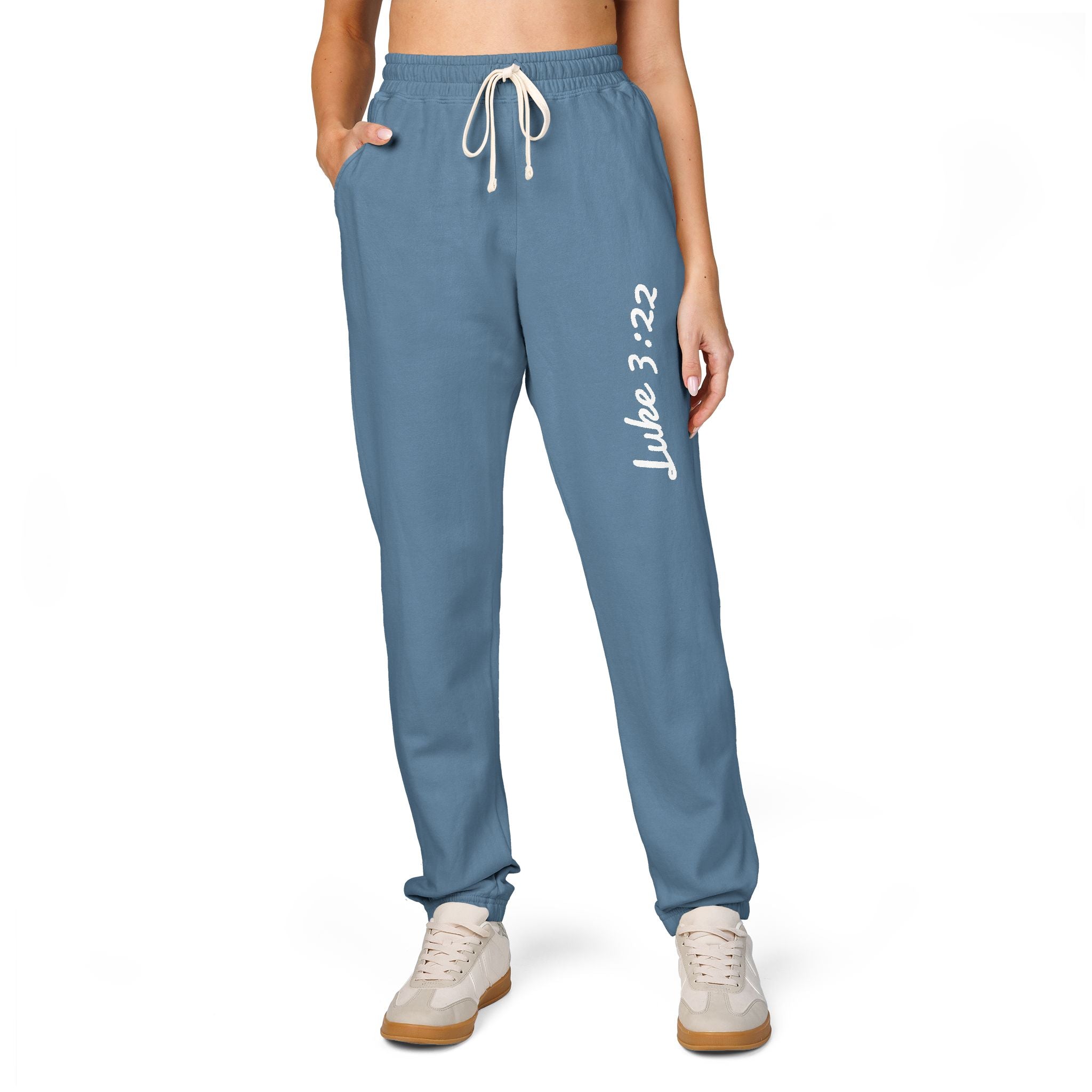 Comfy Garment-Dyed Fleece Sweatpants, Cozy Loungewear, Unisex Casual Pants, Perfect for Relaxing, Gift for Him/Her