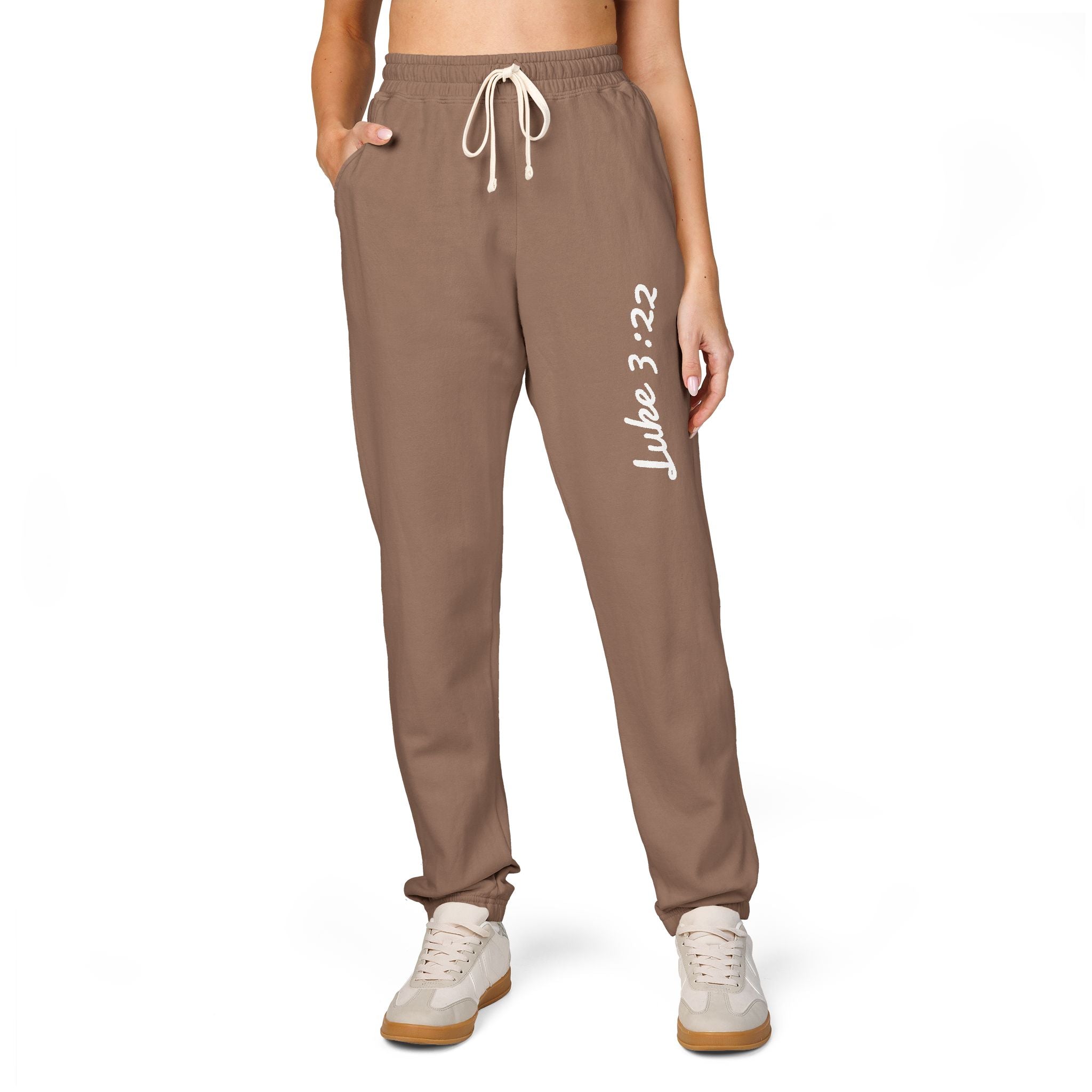 Comfy Garment-Dyed Fleece Sweatpants, Cozy Loungewear, Unisex Casual Pants, Perfect for Relaxing, Gift for Him/Her