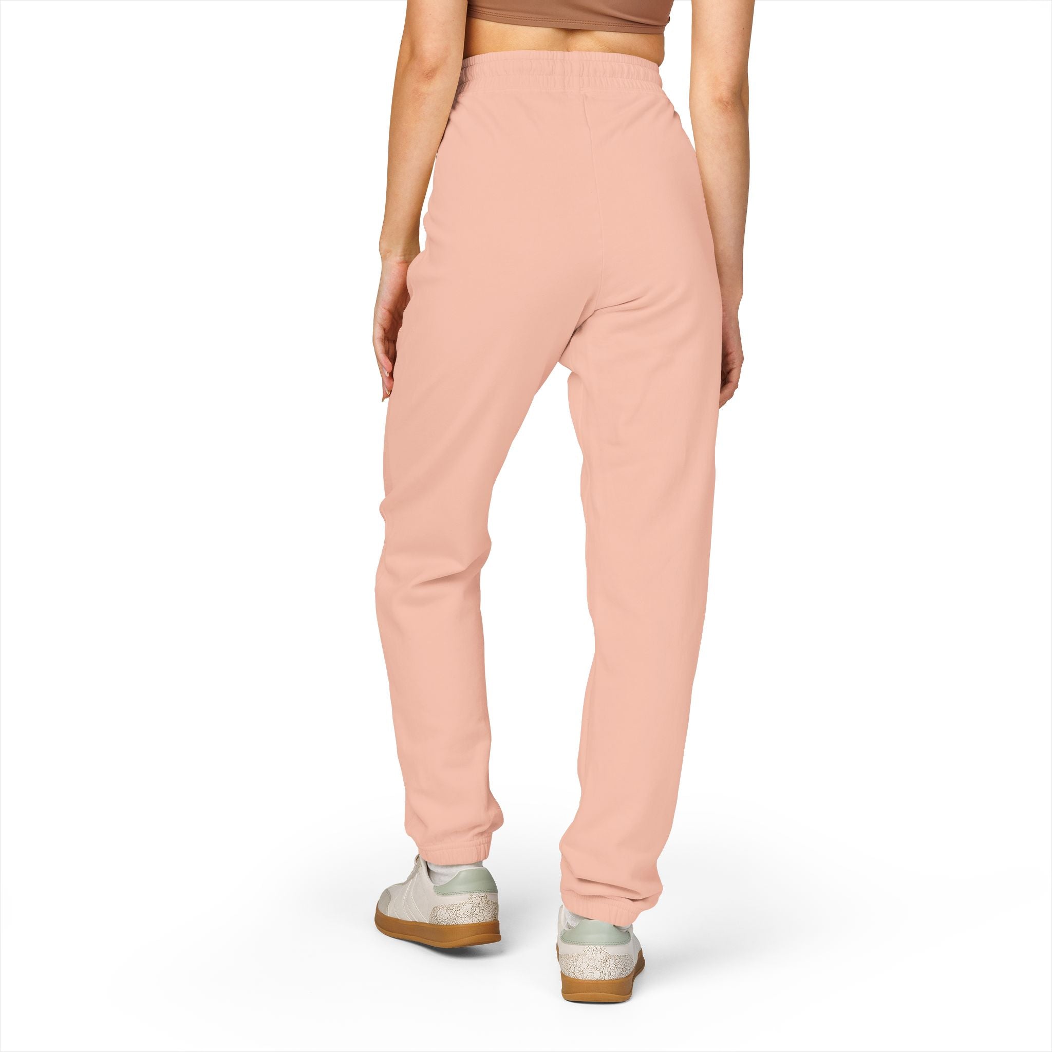 Comfy Garment-Dyed Fleece Sweatpants, Cozy Loungewear, Unisex Casual Pants, Perfect for Relaxing, Gift for Him/Her