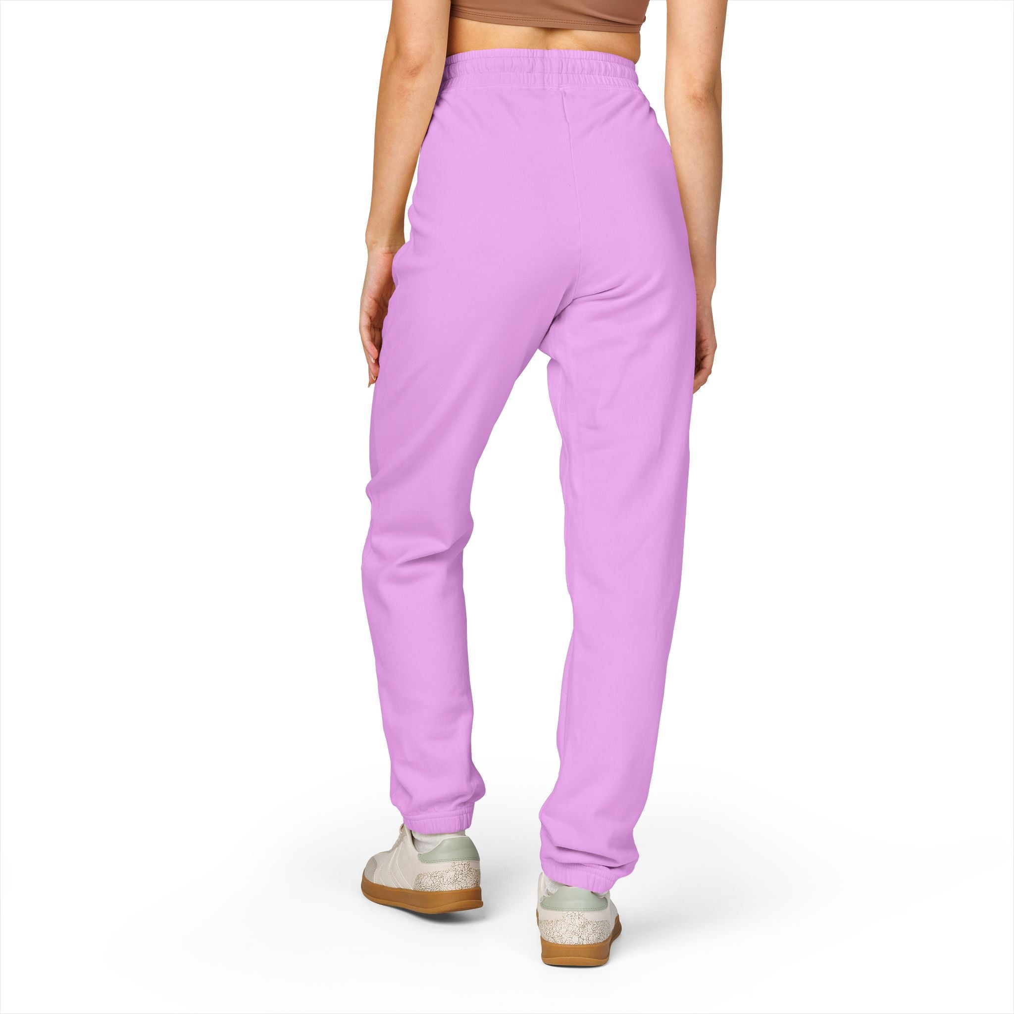 Comfy Garment-Dyed Fleece Sweatpants, Cozy Loungewear, Unisex Casual Pants, Perfect for Relaxing, Gift for Him/Her