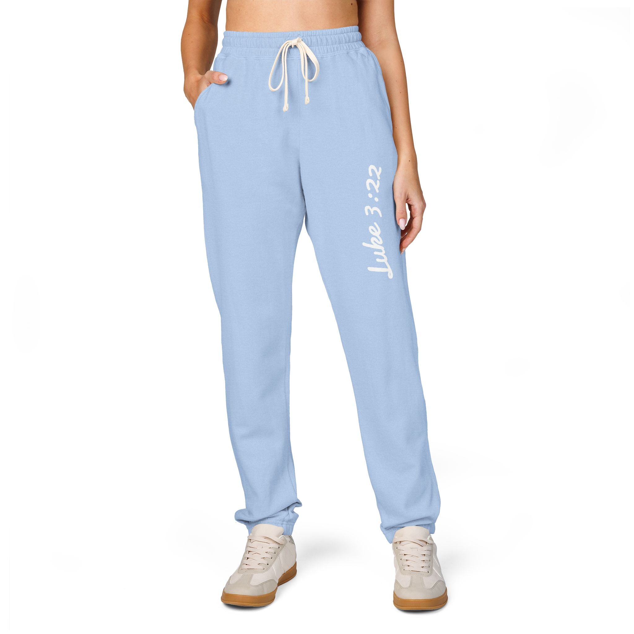 Comfy Garment-Dyed Fleece Sweatpants, Cozy Loungewear, Unisex Casual Pants, Perfect for Relaxing, Gift for Him/Her