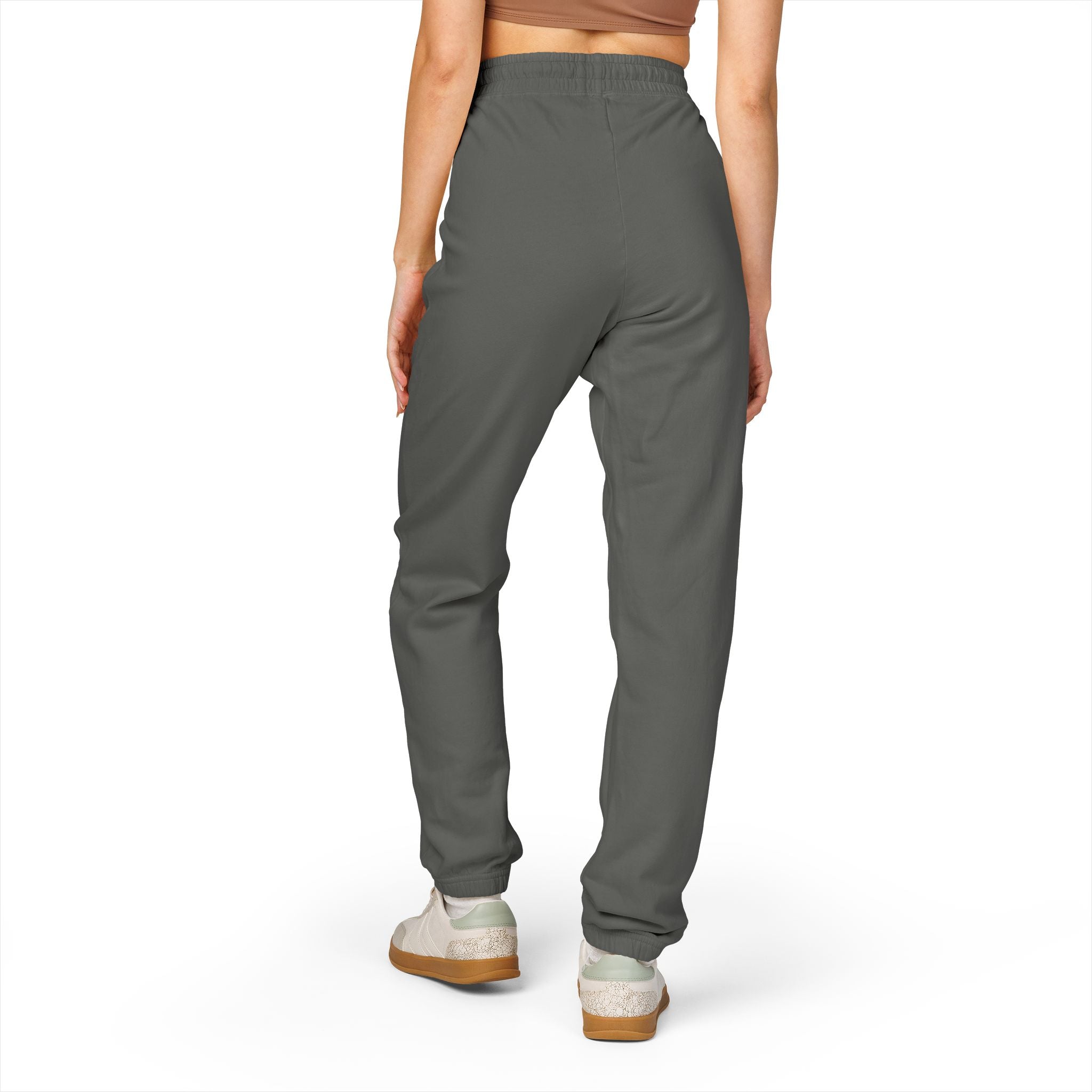 Comfy Garment-Dyed Fleece Sweatpants, Cozy Loungewear, Unisex Casual Pants, Perfect for Relaxing, Gift for Him/Her